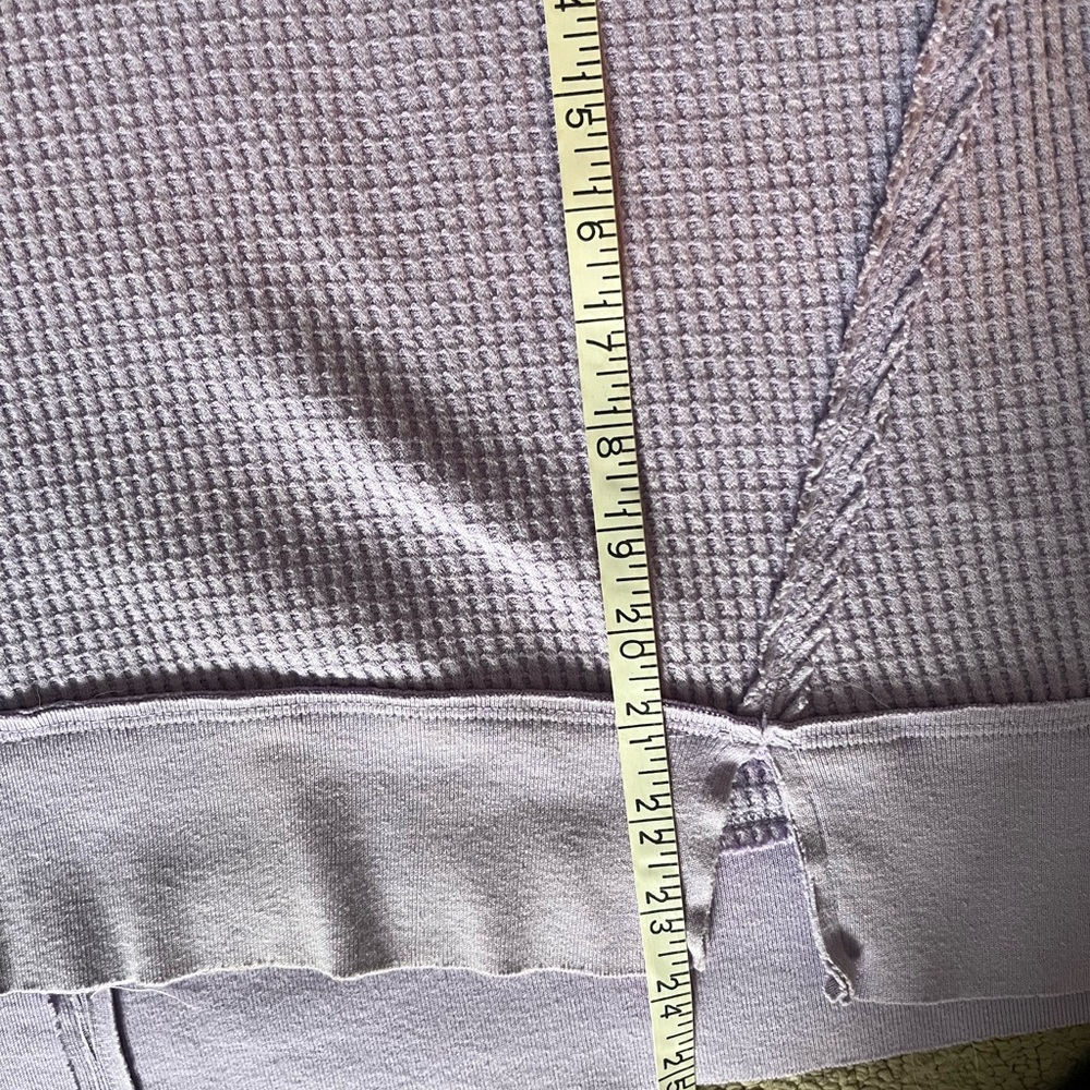 We The Free Lilac Ribbed Top - Picture 3 of 4